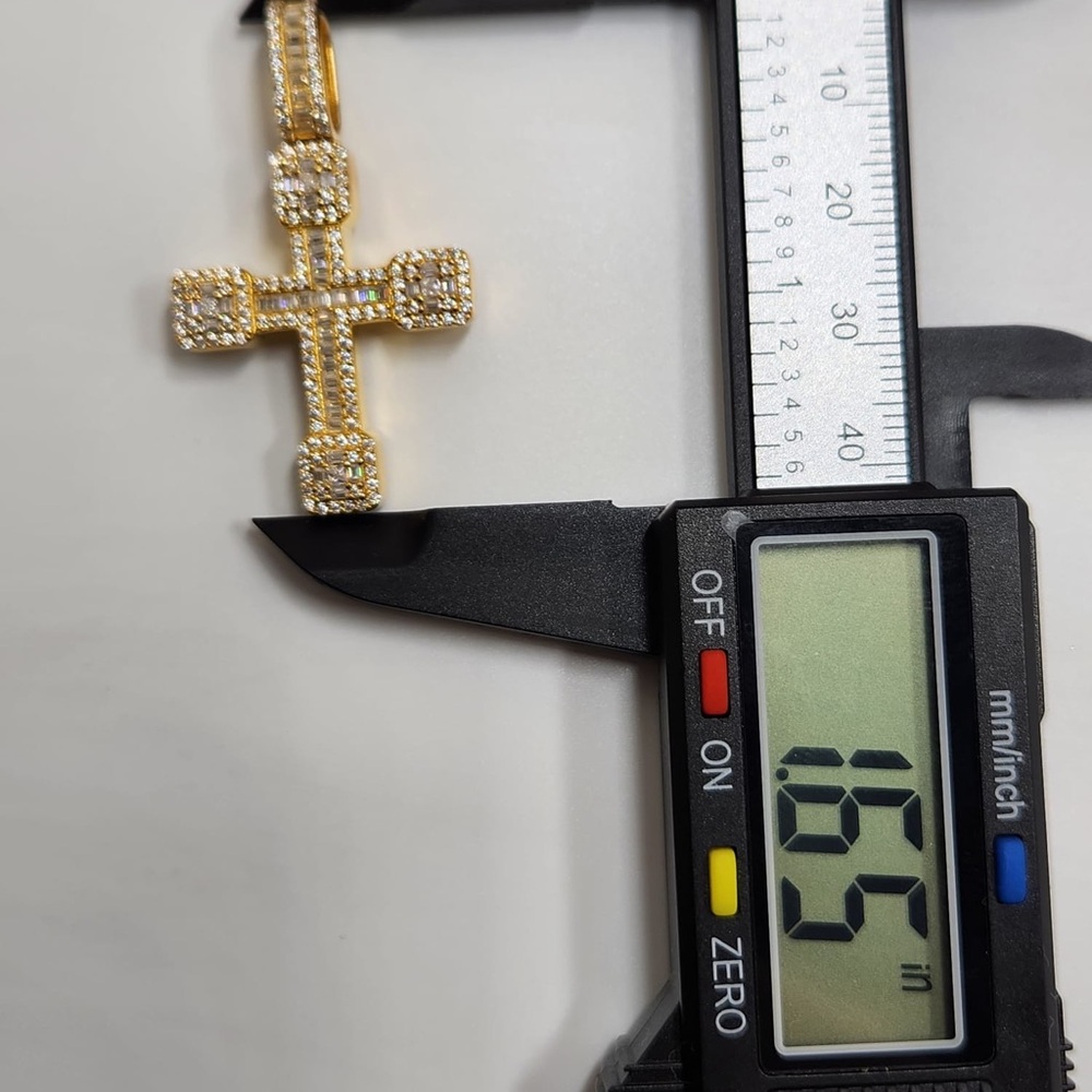 Diamond Urn Pendant, VVS GRA certified 14k Gold Vermeil, FREE APPRAISAL Incl. - Picture 6 of 9